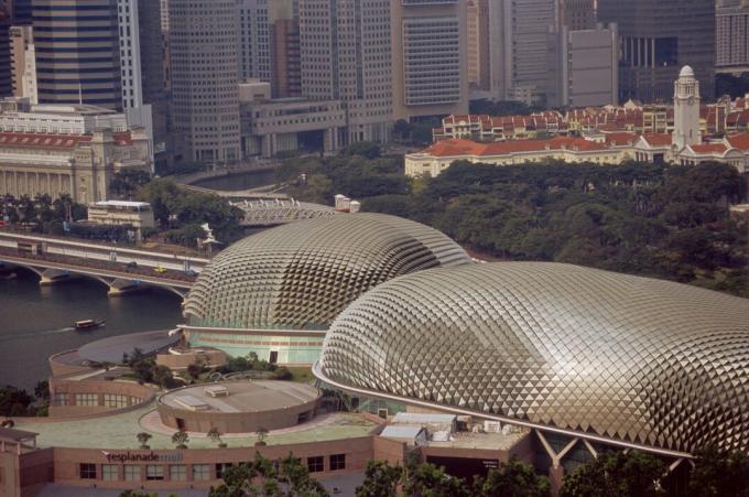 Esplanade tiyatroları Bay, Singapur