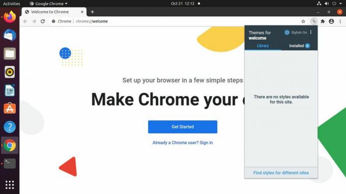 Google Chrome Şık menüsü