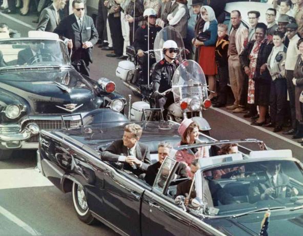 Kennedys Binicilik Dallas Motorcade