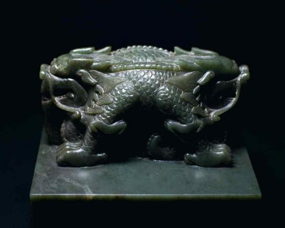 Qing Hanedanı'ndan Khotan Jade, Çin (1644-1912)