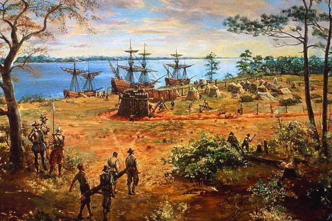 Jamestown Kolonisi, Virjinya, 1607
