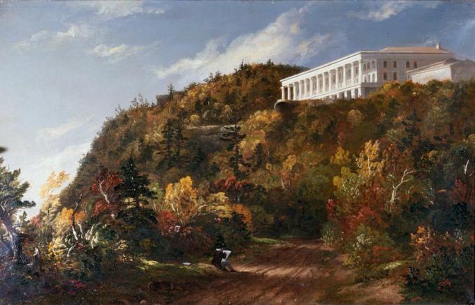 Thomas Cole tarafından Catskill dağ evi