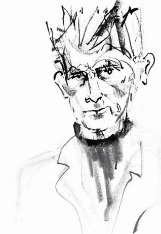 Samuel Beckett'in portresi