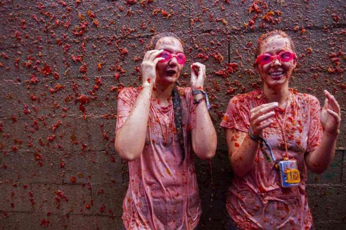İSPANYA-FESTİVAL-Tomatina