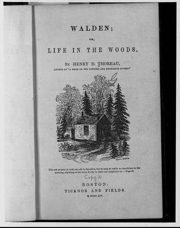 Walden'dan Başlık Sayfası