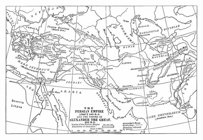İran İmparatorluğu Haritası