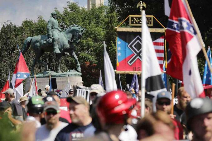 Charlottesville'de 2017 beyaz milliyetçi mitingi
