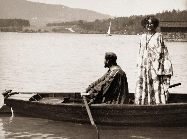 Gustav Klimt, Emilie Floege ile birlikte