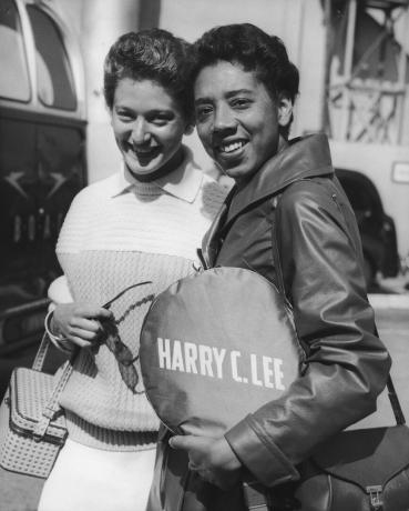 Althea Gibson ve Angela Buxton