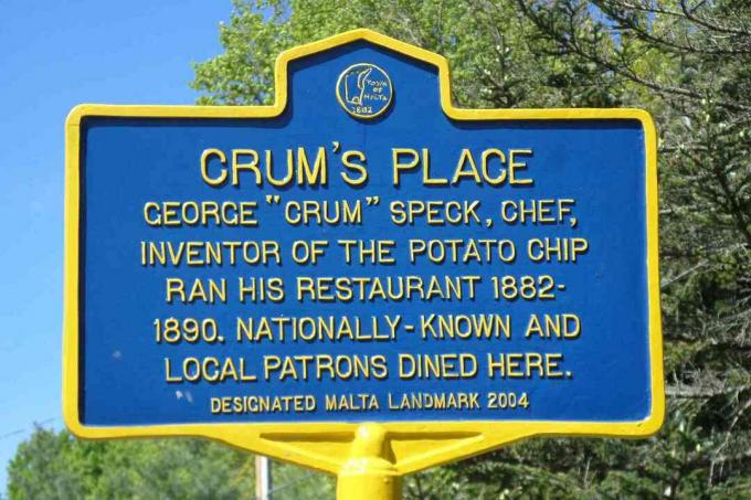 New York Eyaleti tarihi işareti: Crum'un Yeri
