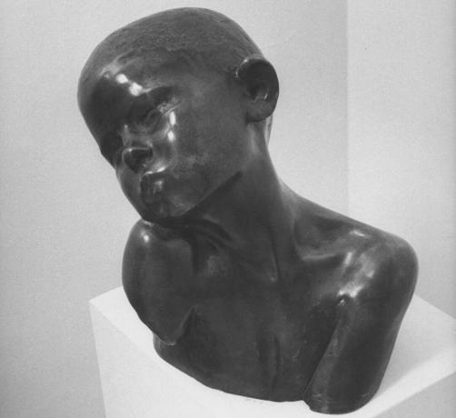 Constantin Brancusi çocuk heykeli