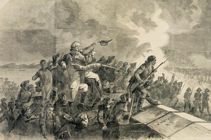 Amerikalı birlikler 1779'da Stony Point'e saldırdı
