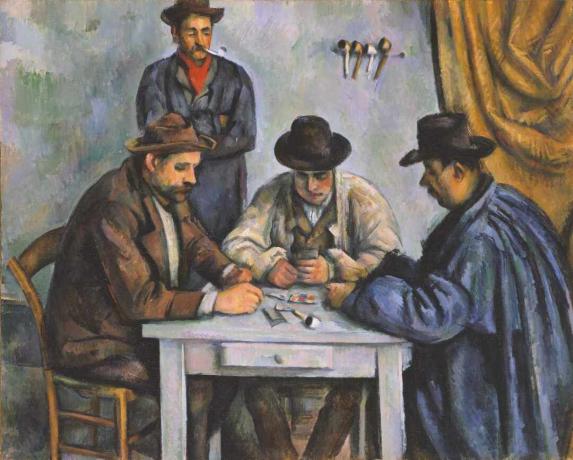 cezanne kart oyuncuları