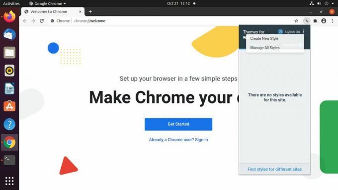 Google Chrome Şık seçenekleri