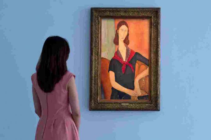 Jeanne Hebuteme'nin Portresi: Amadeo Modigliani