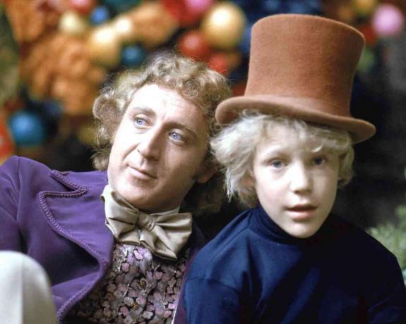 Gene Wilder ve Peter Ostrum, Willy Wonka ve Charlie rolünde