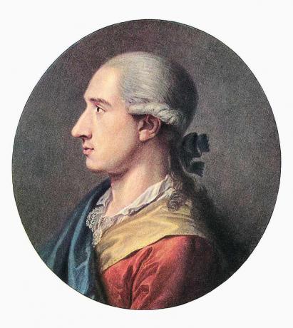 Alman Yazar Johann Wolfgang Von Goethe'nin Profili