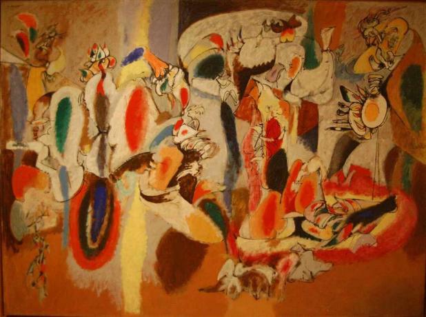 arshile gorky karaciğer horoz tarak